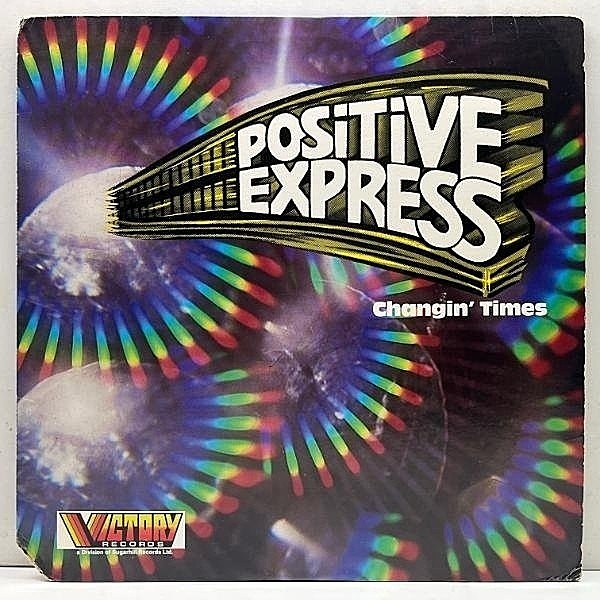 レコードメイン画像：【GEORGE KERR prod.】良好盤!! USオリジナル POSITIVE EXPRESS Changin' Times ('82 Victory) 名曲 It's A Shame 新鮮カヴァー 甘茶ソウル