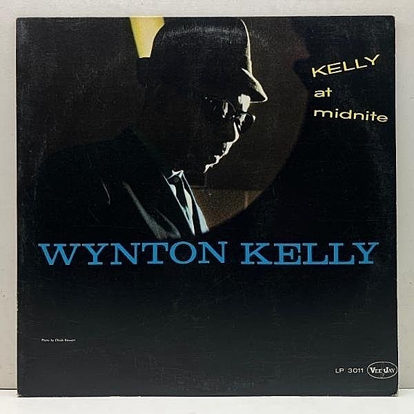 レコードメイン画像：美盤!! WYNTON KELLY Kelly At Midnight [Midnite] (Vee Jay) Paul Chambers ウィントン・ケリー・アット・ミッドナイト 国内 70sプレス