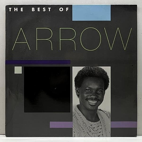 レコードメイン画像：【カリブ海直産の底抜けハッピーダンサー】蘭オリジナル ARROW The Best Of Arrow ('87 Red Bullet) ソカ界のカリスマ アロー 全10曲収録