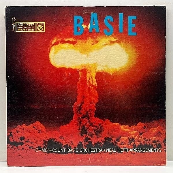 レコードメイン画像：USオリジナル MONO 初版マルチバー 深溝 COUNT BASIE Atomic Basie ('58 Roulette) アトミック・ベイシー 黄金時代を代表する名盤