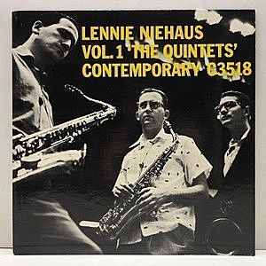 レコード画像：LENNIE NIEHAUS / Vol.1 The Quintet