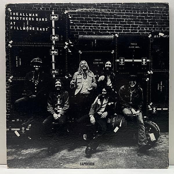 レコードメイン画像：レアな全マトC【ATGP刻印／初版BROADWAY／PINKラベル】2LP 米オリジナル ALLMAN BROTHERS BAND At Fillmore East ('71 Capricorn)