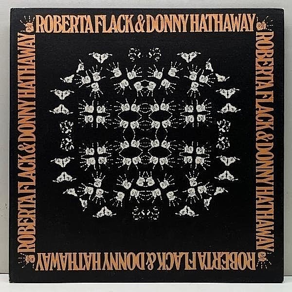 レコードメイン画像：良好!! 初版 Aマト BROADWAYアド USオリジナル ROBERTA FLACK & DONNY HATHAWAY ('72 Atlantic) ロバータ・フラック & ダニー・ハサウェイ