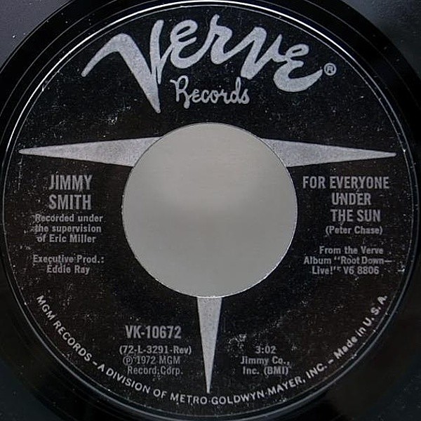 Jimmy Smith - Root Down - Verve □ Metro Goldwyn Mayer-