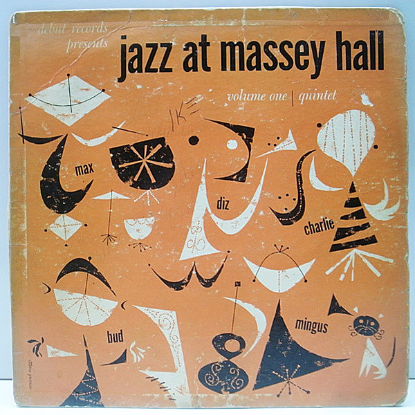 QUINTET / Jazz At Massey Hall (10) / Debut | WAXPEND RECORDS