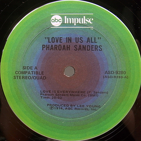 PHAROAH SANDERS / Love In Us All (LP) / Impulse | WAXPEND RECORDS