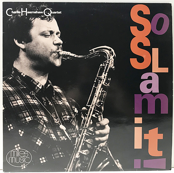 ○即決LP Charlie Hearnshaw / So Slam It ej2900 英オリジナル