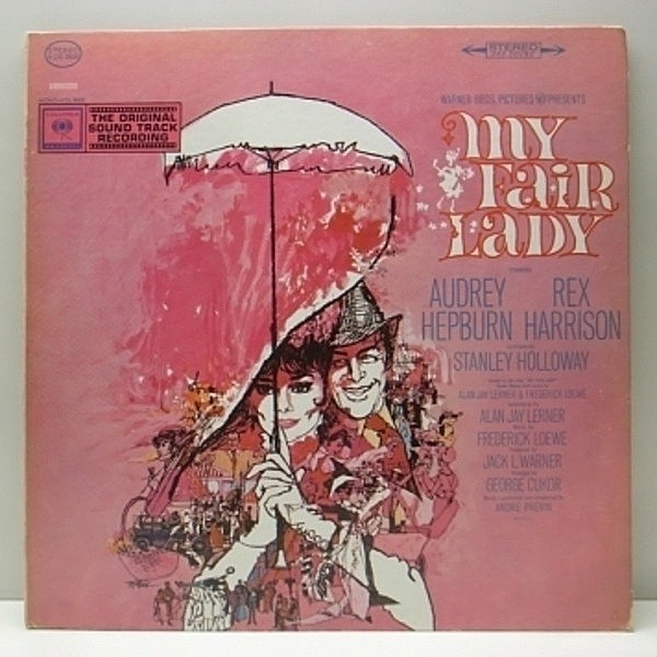 レコードメイン画像：名作 '' My Fair Lady '' OST AUDREY HEPBURN / 2eyeオリジ LP