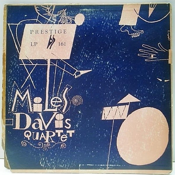 レコードメイン画像：レア 10 FLAT 深溝 MONO オリジナル MILES DAVIS QUARTET ('54 Prestige) John Lewis, Horace Silver, Max Roach, Art Blakey