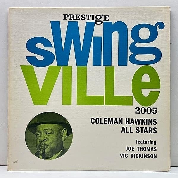 レコードメイン画像：美再生!! MONO オリジナル 深溝 RVG刻印 COLEMAN HAWKINS All Stars ('60 Swingville) w/ TOMMY FLANAGAN, JOE THOMAS, VIC DICKINSON