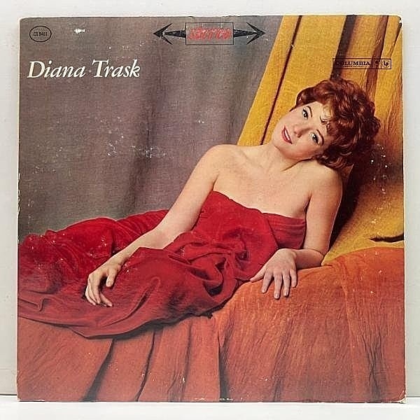 レコードメイン画像：美盤!! 1Aマト 6eye 深溝 USオリジナル DIANA TRASK S.T ('61 Columbia CS 8401) ダイアナ・トラスク 1st デビュー作品 米 初回ステレオ