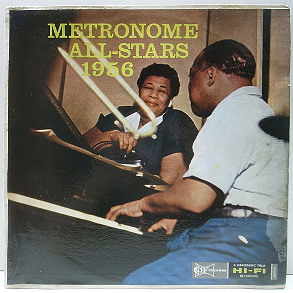 レコードメイン画像：初回 Clef オリジナル METRONOME ALL STARS 1956 / COUNT BASIE, ELLA FITZGERALD, GEORGE WALLINGTON etc ジャム・セッション名盤
