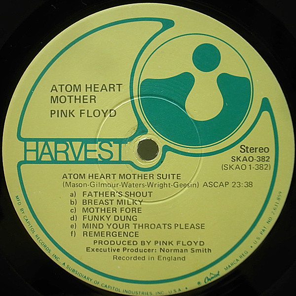 PINK FLOYD / Atom Heart Mother (LP) / Harvest | WAXPEND RECORDS