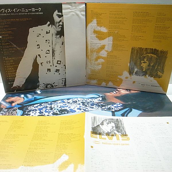 ELVIS PRESLEY / Elvis As Recorded At Madison Square Garden (LP