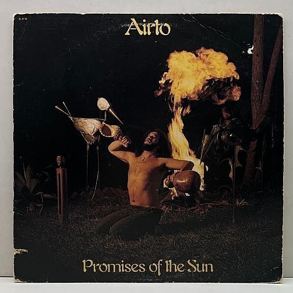 レコードメイン画像：美盤!! USオリジナル AIRTO Promises Of The Sun ('76 Arista) アイアート・モレイラ w/ HUGO FATTORUSO, MILTON NASCIMENTO