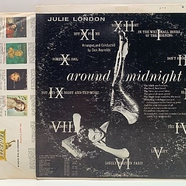 JULIE LONDON / Around Midnight (LP) / Liberty | WAXPEND RECORDS