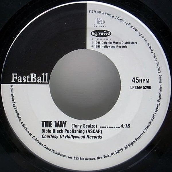 FASTBALL / The Way (7) / Hollywood Records | WAXPEND RECORDS