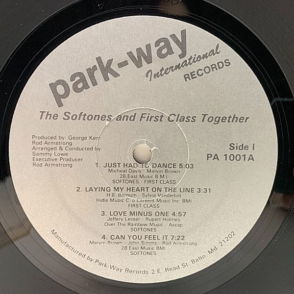 SOFTONES / FIRST CLASS / Together (LP) / Park Way | WAXPEND RECORDS