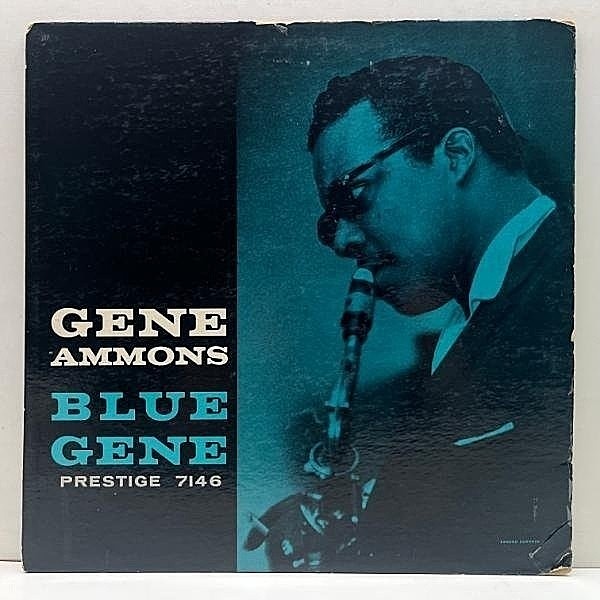 レコードメイン画像：良再生!! USオリジナル MONO NJ, Yellow 深溝 RVG刻印 GENE AMMONS Blue Gene ('58 Prestige) IDRESS SULIMAN, MAL WALDON, DOUG WATKINS