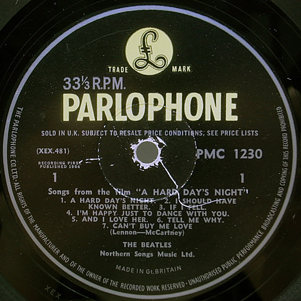 BEATLES / A Hard Day's Night (LP) / Parlophone | WAXPEND RECORDS