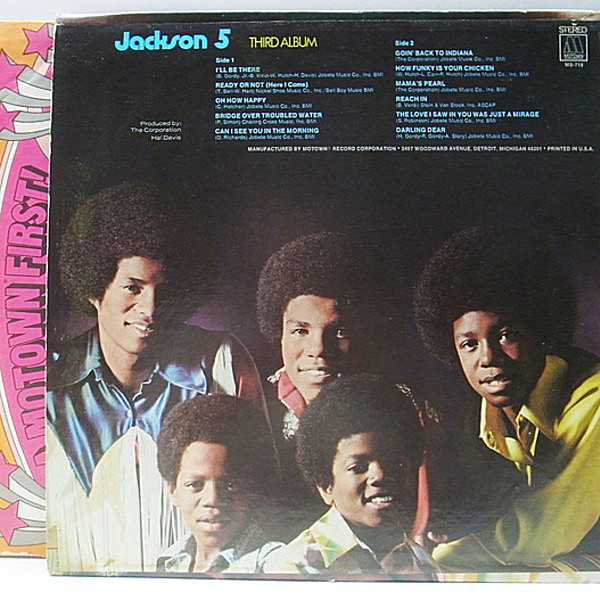 JACKSON 5 / Third Album (LP) / Motown | WAXPEND RECORDS