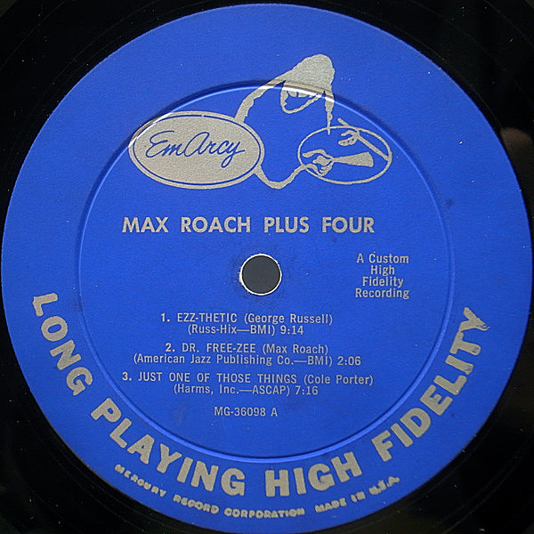 MAX ROACH / +4 (Plus Four) (LP) / EmArcy | WAXPEND RECORDS