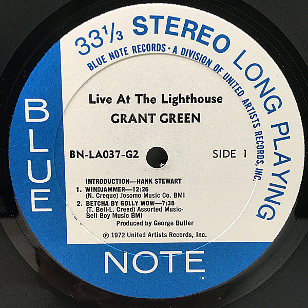 GRANT GREEN / Live At The Lighthouse (LP) / Blue Note | WAXPEND RECORDS