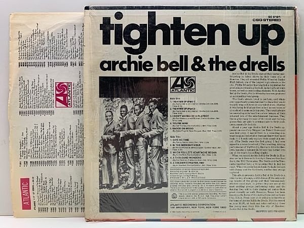 ARCHIE BELL & THE DRELLS / Tighten Up (LP) / Atlantic | WAXPEND 