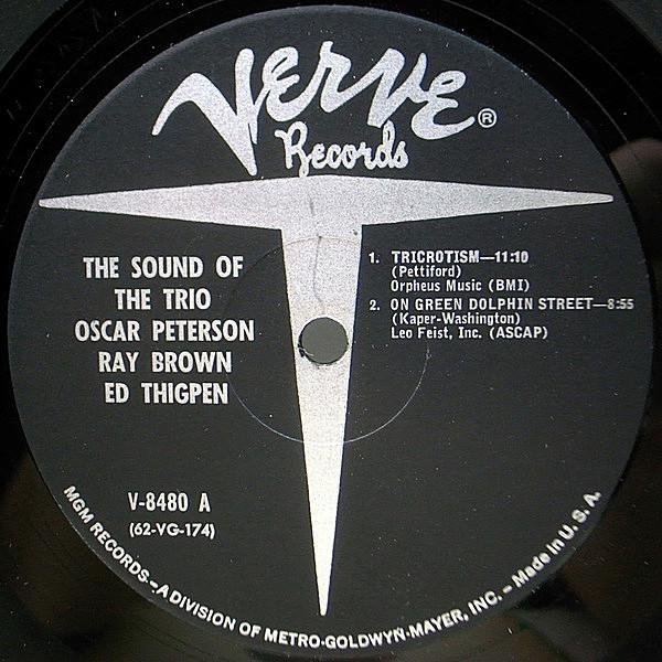 OSCAR PETERSON / RAY BROWN / ED THIGPEN / The Sound Of The Trio