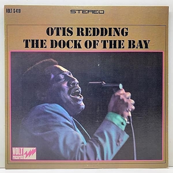 レコードメイン画像：Cut無し!良好! USオリジナル 1st 稲妻ラベ OTIS REDDING The Dock Of The Bay ('68 Volt) オーティス・レディング／ドック・オヴ・ベイ