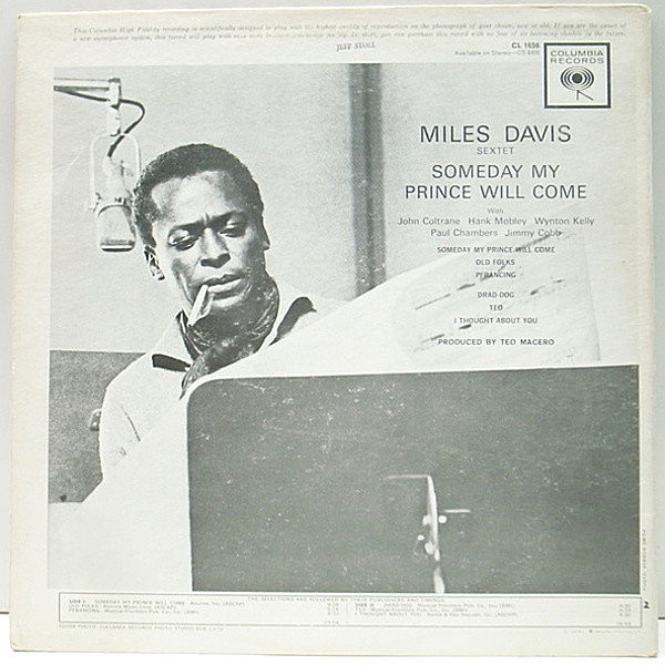 MILES DAVIS / Someday My Prince Will Come (LP) / Columbia