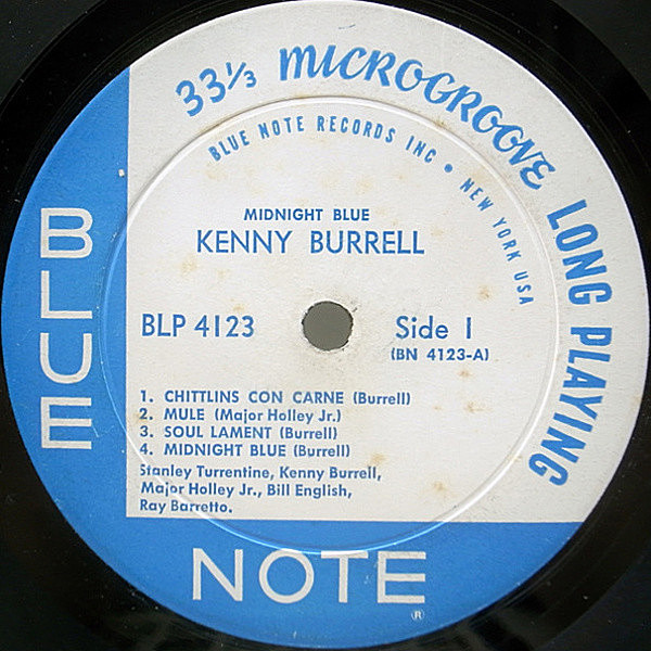 KENNY BURRELL / Midnight Blue (LP) / Blue Note | WAXPEND RECORDS