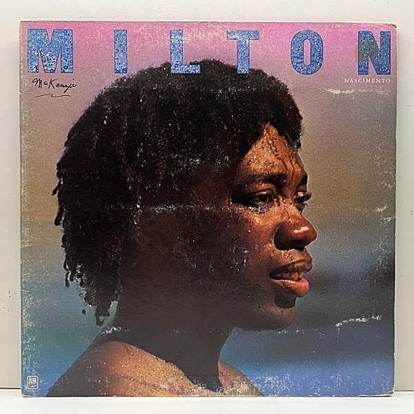 レコードメイン画像：良好盤!! USオリジナル MILTON NASCIMENTO Milton ('76 A&M) ミルトン・ナシメント w/ HERBIE HANCOCK WAYNE SHORTER LA録音 MPB傑作