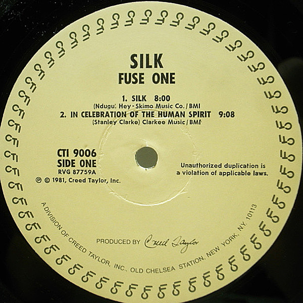 FUSE ONE / Silk (LP) / CTI | WAXPEND RECORDS