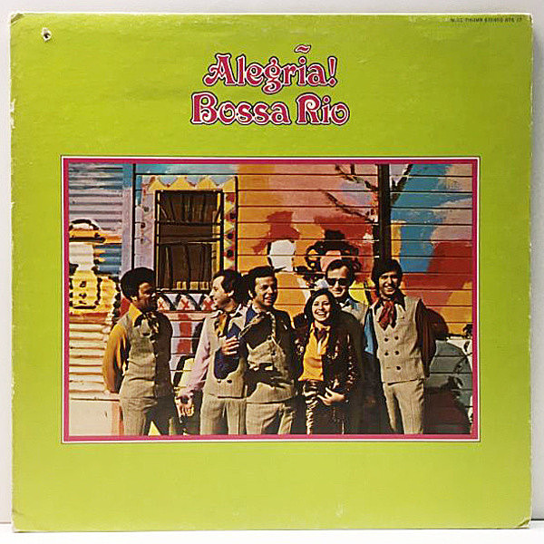 レコードメイン画像：【セルメン・プロデュースの名盤】良好盤!! USオリジナル BOSSA RIO Alegria! ('70 Blue Thumb) 好カヴァーのオンパレード