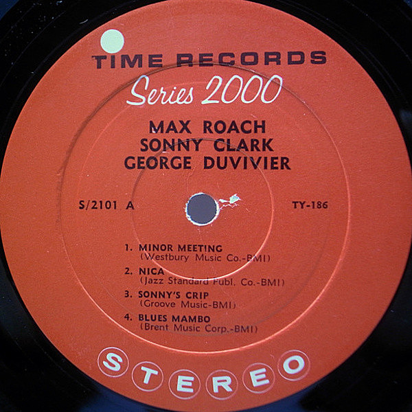 SONNY CLARK / MAX ROACH / GEORGE BUVIVIER / Sonny Clark Trio (LP 