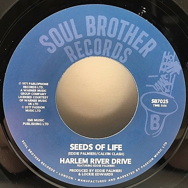 HARLEM RIVER DRIVE / Idle Hands / Seeds Of Life (7) / Soul Brother |  WAXPEND RECORDS