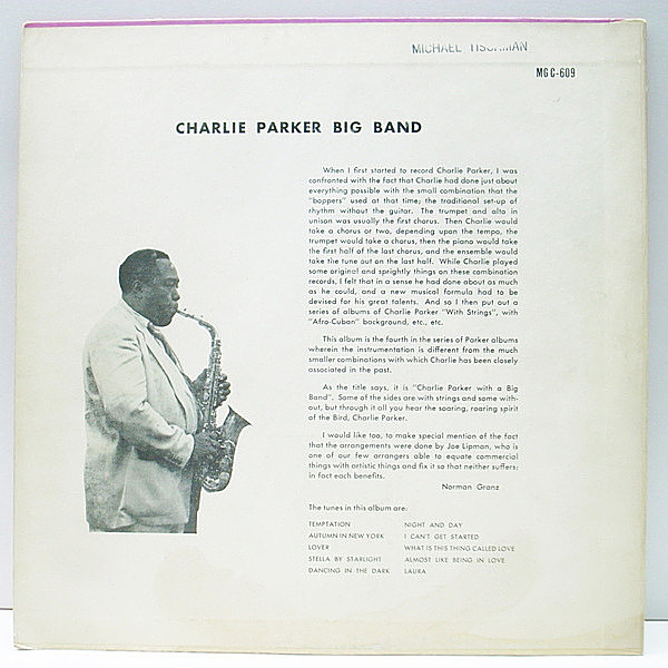 CHARLIE PARKER / Charlie Parker Big Band (LP) / Clef | WAXPEND RECORDS