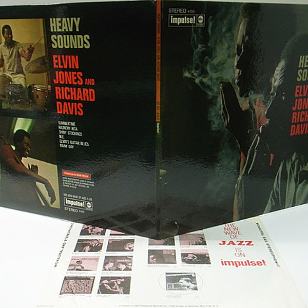 ELVIN JONES / RICHARD DAVIS / Heavy Sounds (LP) / Impulse