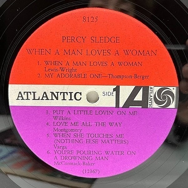 PERCY SLEDGE / When A Man Loves A Woman (LP) / Atlantic | WAXPEND